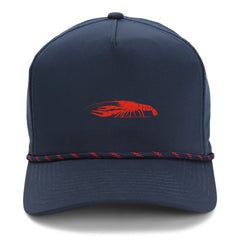 Crayfish Embroidered Rope Caps