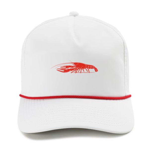 Crayfish Embroidered Rope Caps