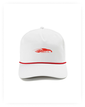 Crayfish Embroidered Rope Caps